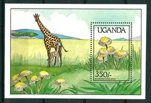 UGANDA - BF - 1989 - Flora. Funghi. Bolbitius vitellinus - Imagen 1 de 1