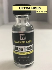 WALKER TAPE PELUCA DE ENCAJE ULTRA SUJECIÓN PEGAMENTO ADHESIVO 0,5 FL OZ CEPILLO CEPILLO - Imagen 1 de 2