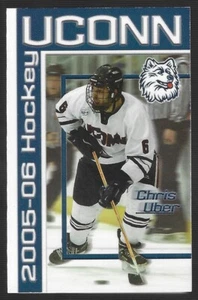 2005-06 UConn Huskies College Hockey Schedule !!! - Picture 1 of 1