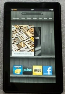 Lot 3: Amazon Kindle Fire 1st Generation Tablet, 8GB, 7", Wi-Fi, D01400 - Picture 1 of 4