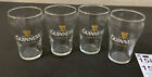 Set Of 4 Guinness Beer Tasting Glass Pub taster Sampler Mini beer Flight Glasses