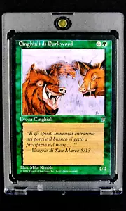 1995 MTG Magic The Gathering Italian Legends Cinghiali di Durkwood Boars NM - Picture 1 of 11