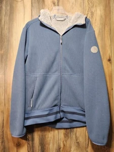 La Sportiva Full Zip Shearling Lined Hoodie Mens Size Large - Picture 1 of 2