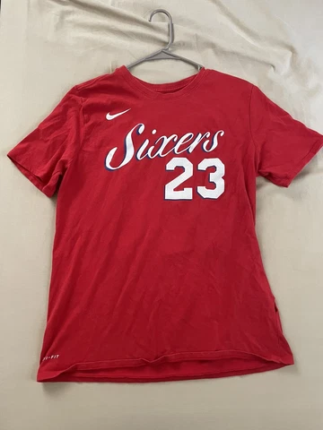 Jimmy Butler Sixers Shirt Red Large Cover