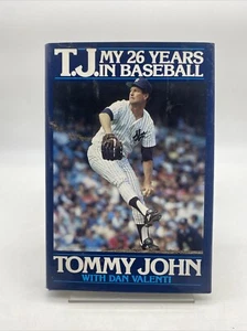 T J My Twenty Six Years in Baseball by Tommy John HCDJ 1991 SIGNED - Picture 1 of 14