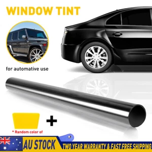 Black Window Tint Film Black Roll 70% VLT Car Home 50cmX3m Tinting Tool Replace - Picture 1 of 8