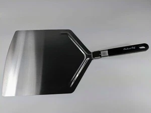 Checkered Chef Stainless Steel Pizza Peel w/Folding Handle, Paddle Size 9.5x13" - Picture 1 of 7