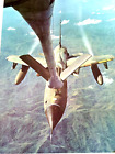 Kc 135 Stratotanker F105 Thunderchief Fuel Up 1969  Photo Wall Poster  17 X 22
