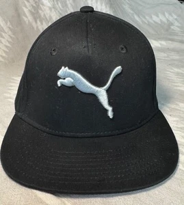 PUMA Youth Black Adjustable Baseball Cap - Picture 1 of 4