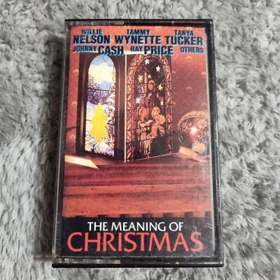 The Meaning Of Christmas by CBS Records 1990 Cassette Tape VG Foto 1 de 3