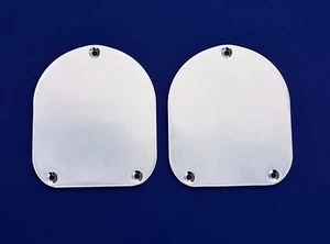 55 56 57 placas de cubierta de choque Chevy Wagon y Nomad cromadas *nuevo* 1955 1956 1957 - Imagen 1 de 4