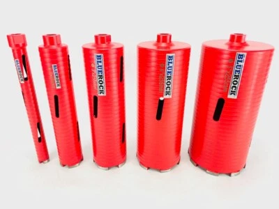 DRY Type 1"-5" Set Diamond Coring Bit - Concrete Core Drill by BLUEROCK ® Tools