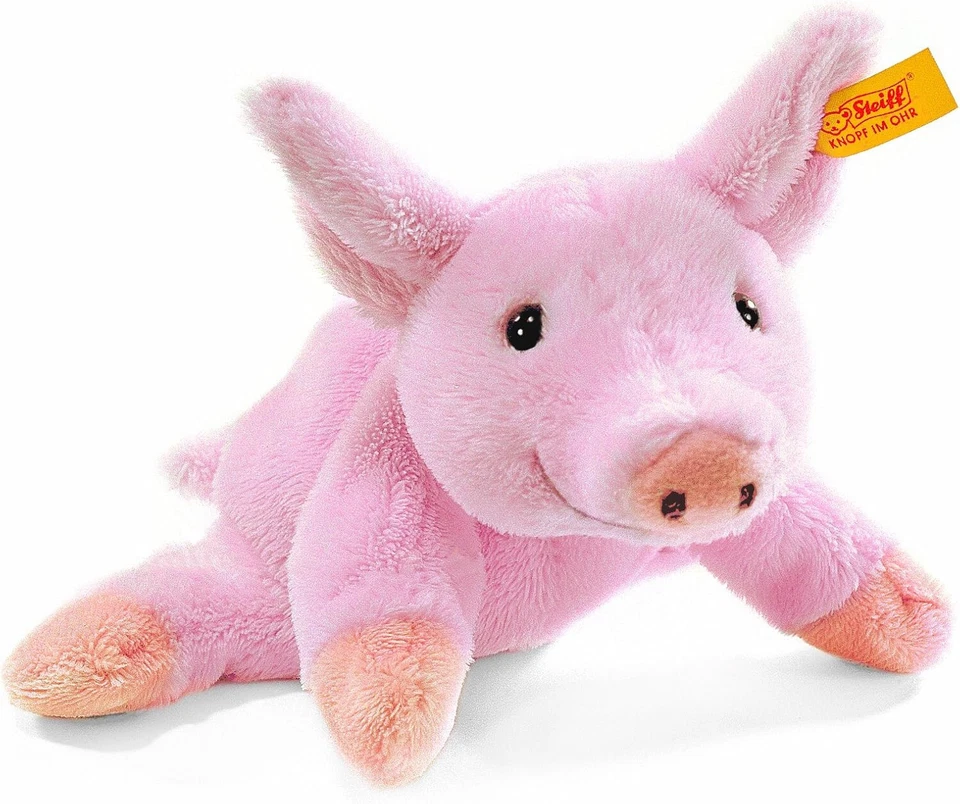 STEIFF®  281327  Sissi Schwein 16 cm liegend NEU unbespielt RARITÄT - Bild 1 von 1