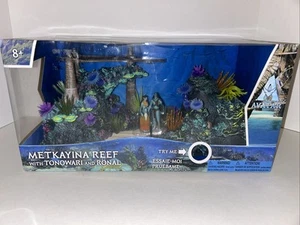 McFARLANE TOYS AVATAR 2 METKAYINA REEF WITH TONOWARI & RONAL PLAYSET LIGHTS UP - Picture 1 of 6