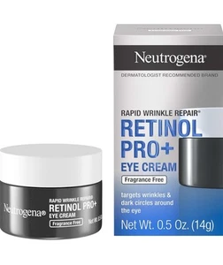 Neutrogena Rapid Wrinkle Repair Retinol Pro+ Eye Cream - New - Flawed Packaging. - Picture 1 of 8