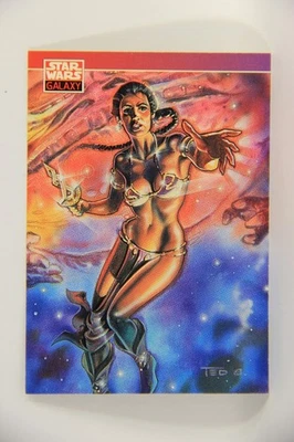 Star Wars Galaxy 1993 Topps Trading Card #84 Slave Leia Outfit Artwork L019558 - Image 1 of 2