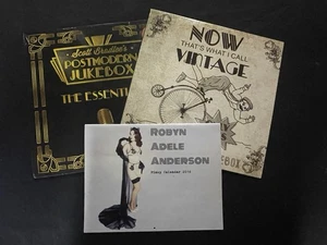 Postmodern Jukebox Albums W/OOP HTF Robyn Anderson Pinup Calendar &Concert Stub - Imagen 1 de 21