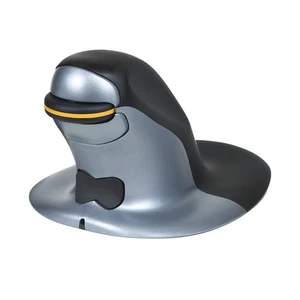 Penguin Ambidextrous Wireless Ergonomic Mouse | Rechargeable, Alleviates RSI,... - Picture 1 of 7