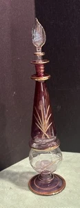 Bottiglia profumo 2001 riempibile viola e trasparente nuova con scatola Kingsbridge International - Foto 1 di 13