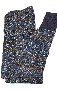 Free People Women M Funky Legging Leisure Comfy Chunky Knit Pant Ankle Cuffs - Picture 1 of 5