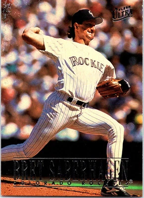 1996 Ultra #475 Bret Saberhagen - Image 1 of 2