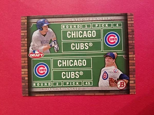 2014 Bowman Draft Dual Draft Kyle Schwarber / Jake Stinnett #DD-SS , Cubs - Picture 1 of 1