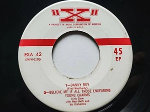 NEAL HEFTI - Danny Boy / When Irish Eyes are Smiling / Irish Washerwoman 1956 EP - Imagen 1 de 2