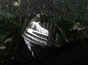 Dry Carbon Roof Antenna Cover Sticker Fits MINI Cooper R55 R56 R57 R58 R59 R60 - Picture 1 of 4