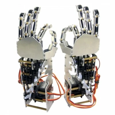 DOF Humanoid Five Fingers Manipulator Arm Left+Right Hand w/ Servos for Robot - Image 1 of 4
