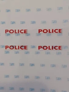 Corgi Jr 28 Buick Police Car Reproduction Stickers ( Set  OF 6 ) - Picture 1 of 1