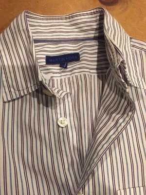  MARTIN + OSA Striped Long Sleeve Button Up Shirt Sz S Small EUC mens - Image 1 of 4
