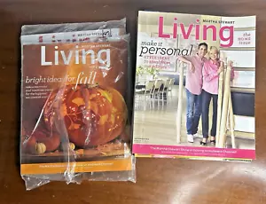 Martha Stewart Living Magazine Lot of 13 - 2009 2010 2011 2012 Holiday Color - Foto 1 di 18