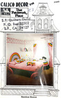 1970's Calico Decor That Patchwork Place Rainbow Repeat Bedroom Pattern D500