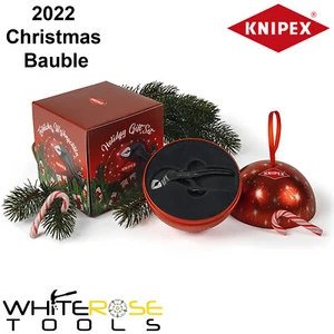Knipex Christmas Bauble 2022 Cobra XS Pinze 100mm Albero di Natale Avvento Babbo Natale - Foto 1 di 7