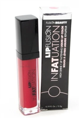 (2 PACK) Brillo de labios Fusion Beauty LipFusion Infatuation Plumping (sirena de pantalla) Foto 1 de 2