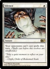 WOTC MtG M11 Silence (R) EX