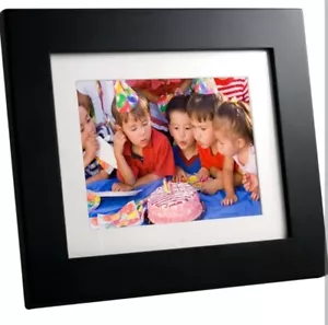 Pandigital 7" Digital Photo Frame Remote Slideshow Clock Calendar Plug & Play - Picture 1 of 20