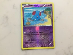 Pokemon Cards Tentacool 70/160 Primal Clash Reverse Holo 2015 Near Mint/Mint - Picture 1 of 3