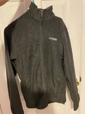 Grey fleece Champion full zip up hoodie long sleeve lightweight NEW womens S - Image 1 of 3