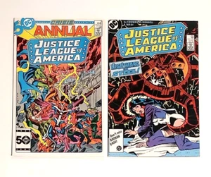 Justice League of America #255 (1986) NM- and Annual #3 (1985) VF/NM / Cheap! - Picture 1 of 6