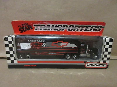Chevrolet Goodwrench Die Cast Matchbox CY 104 Transporters 1992 Dale Earnhardt Foto 1 de 4