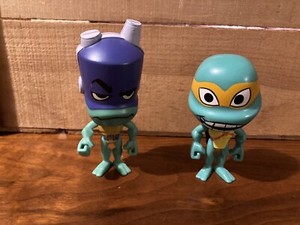 Sonic Rise Of The TMNT Wacky Pack Figure Lot