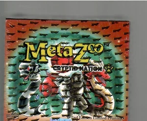 TCG META ZOO CRYPTIC NATION 2ND EDITION LIMITED PRINT FACTORY SEALED BOX 36 PACK - Picture 1 of 2