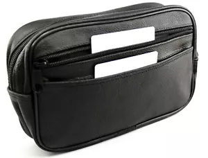 Leder-Kulturtasche für Herren Größe S Kulturbeutel Kulturbox robust DR. DITTMAR - Bild 1 von 2