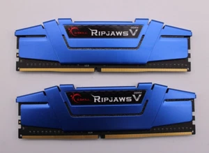 Lot of 2 G.Skill Ripjaws V DDR4 16GB 2666MHz 1.20v *USED* - Picture 1 of 2