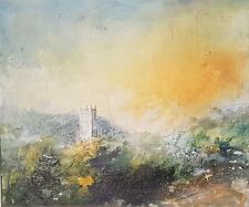 Original Cornish art by Jackie Lowman signed and framed 