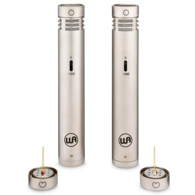 WARM AUDIO WA84-ST-OC Dual Capsules Stereo Nickel Small Diaphragm Condenser Mics - Image 1 of 4