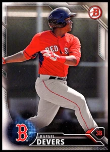 2016 Bowman Draft #BD-143 Rafael Devers Boston Red Sox Baseball Card ID:28634 - Picture 1 of 2