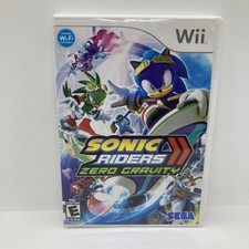 Sonic Riders: Zero Gravity (Nintendo Wii, 2008) NO MANUAL TESTED AND WORKING