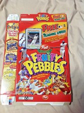 2001 Topps 50 Years Barry Bonds Post Fruity Pebbles Box San Fransico Giants